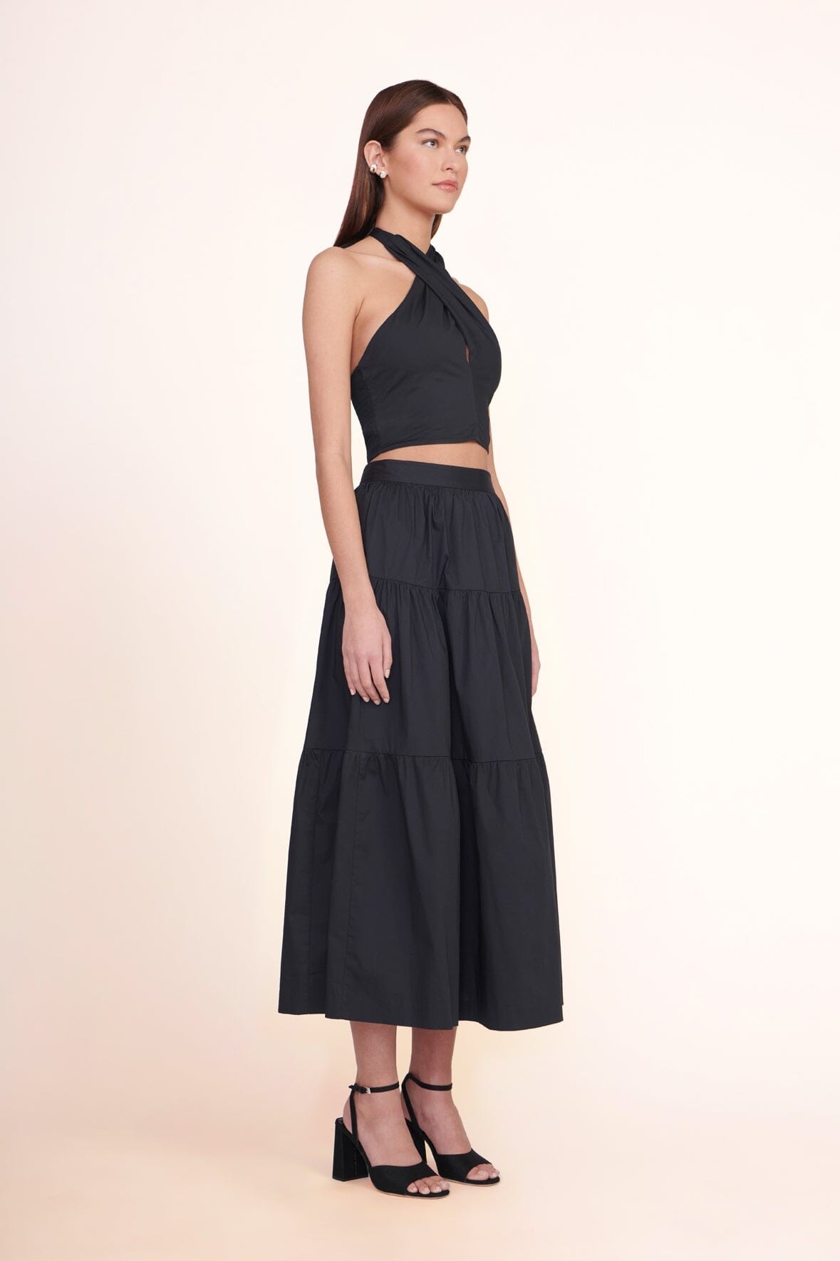 STAUD SEA SKIRT | BLACK - 2