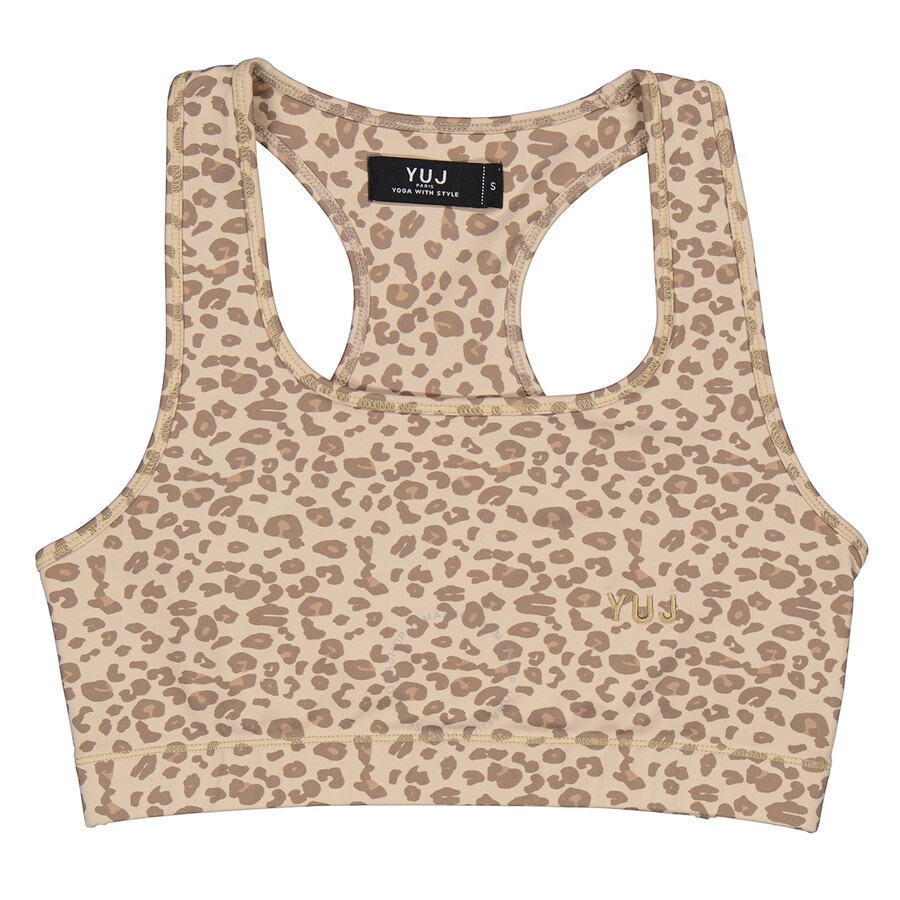 Yuj - Yuj Yoga Paris Ladies Leopard Print Sports Bra - 4