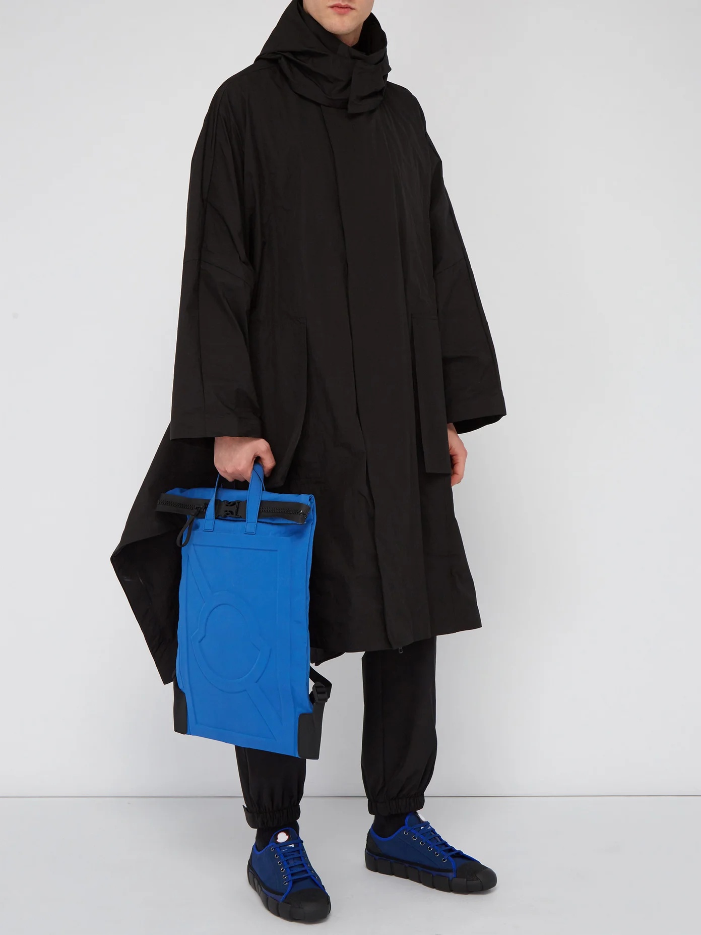 Tensor hooded cape coat - 2