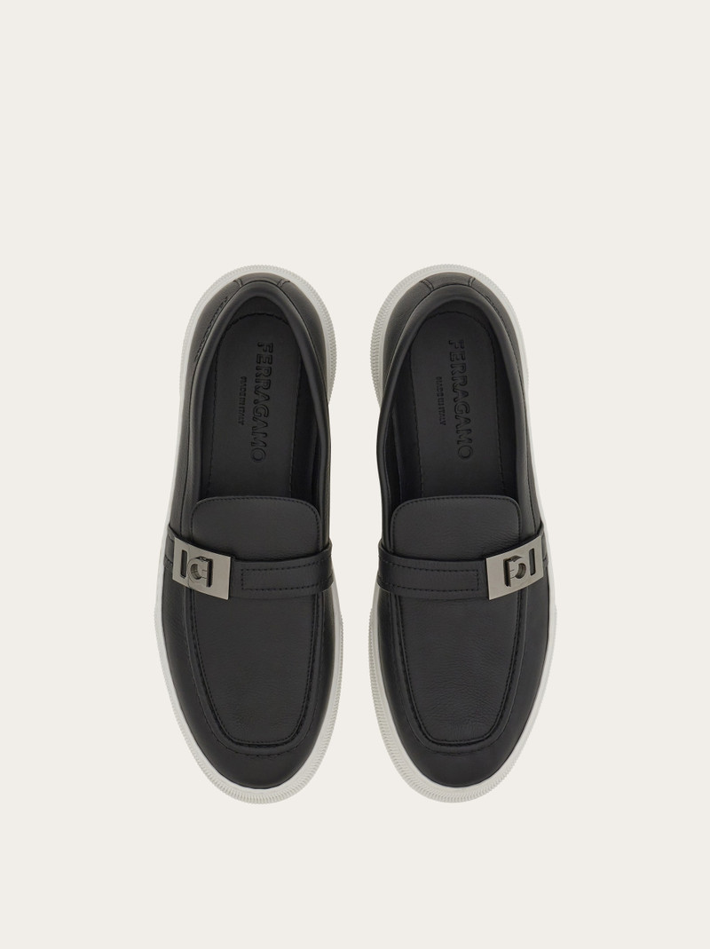 FERRAGAMO Hybrid sneaker with Hug buckle outlook