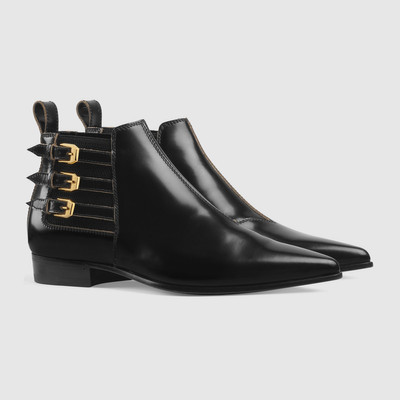 GUCCI Women's leather ankle boot outlook