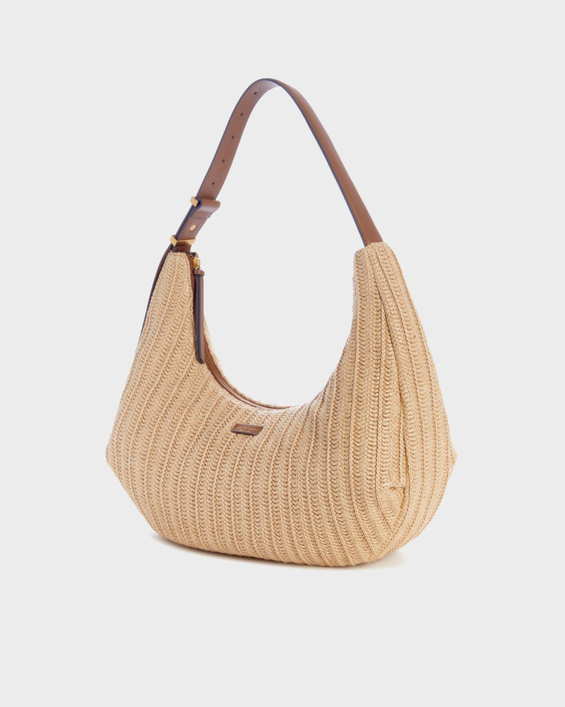 Hudson Large Straw Hobo 3
