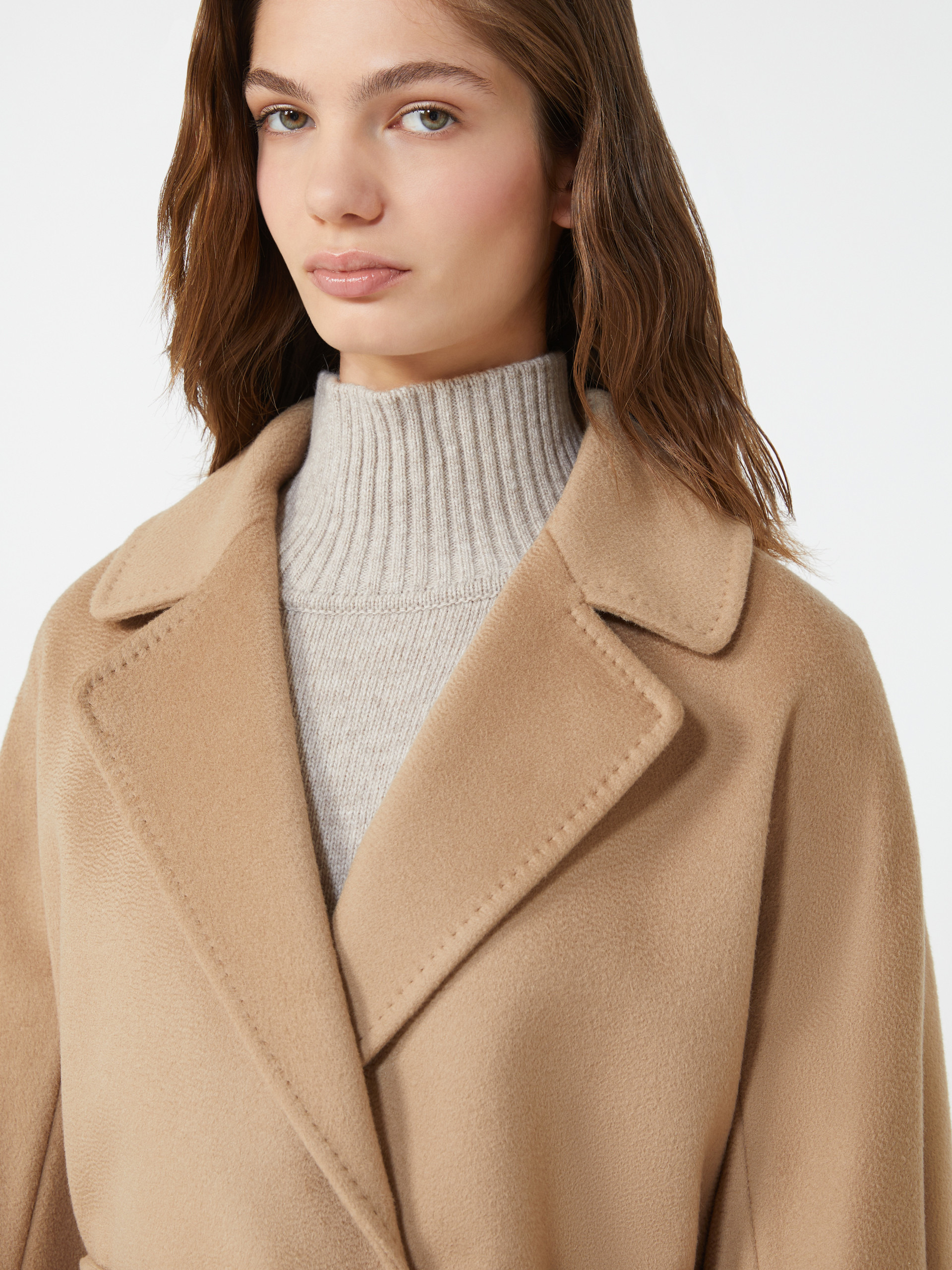 CORTE Wool wrap coat - 5