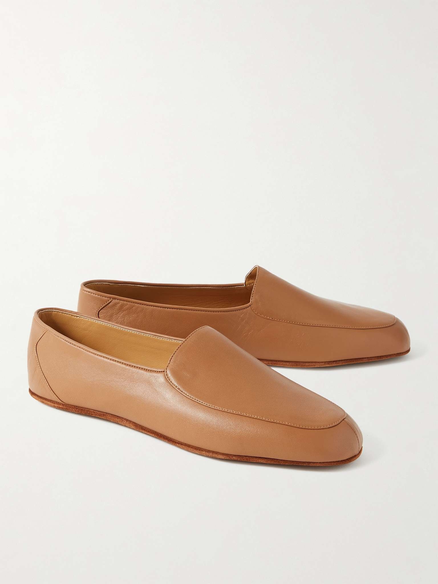 Hampton Leather Travel Slippers - 4