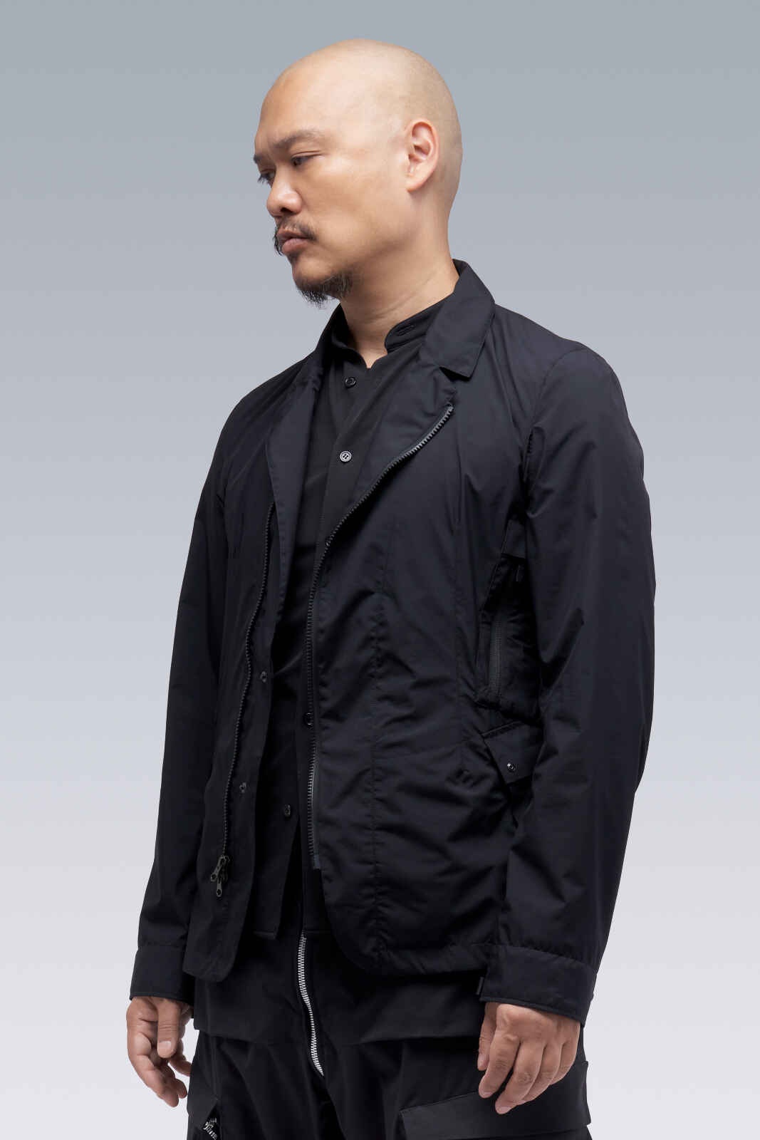 J29-WS 2L Gore-Tex Infinium™ Windstopper®  Modular Blazer Black - 10