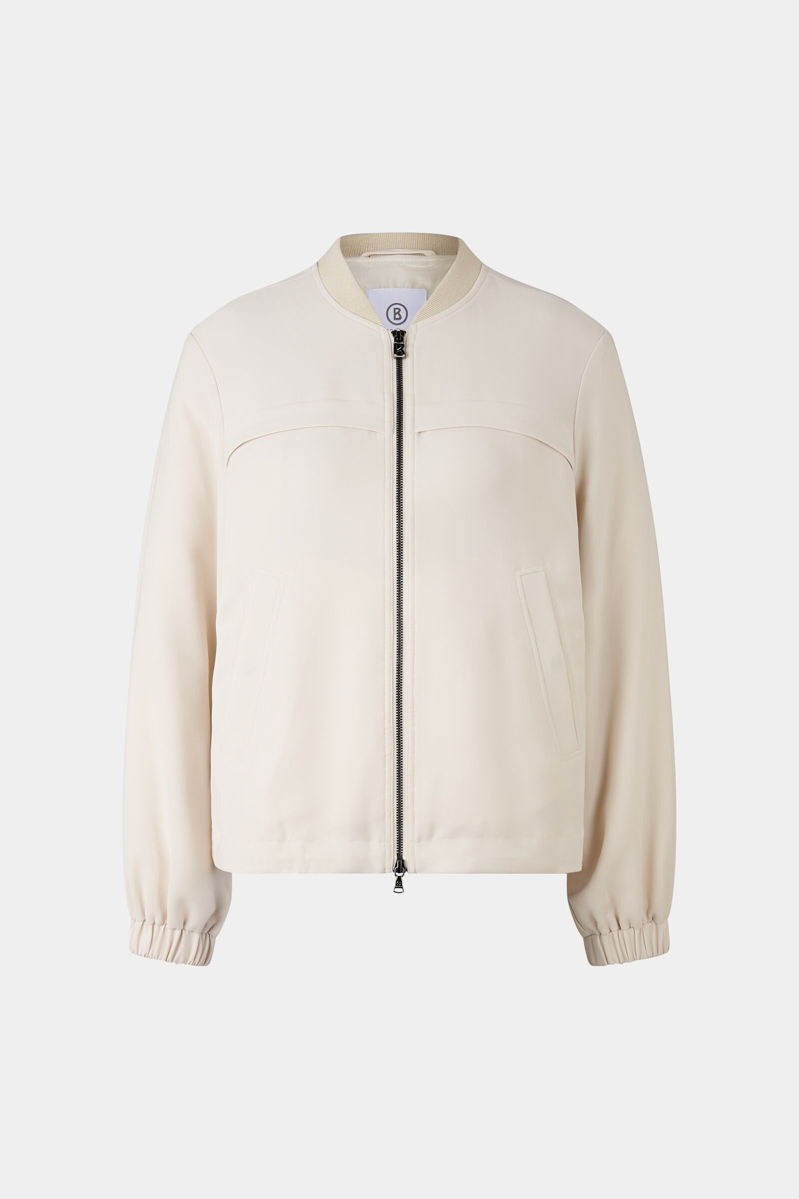 Sheila crêpe blouson in Cream - 1