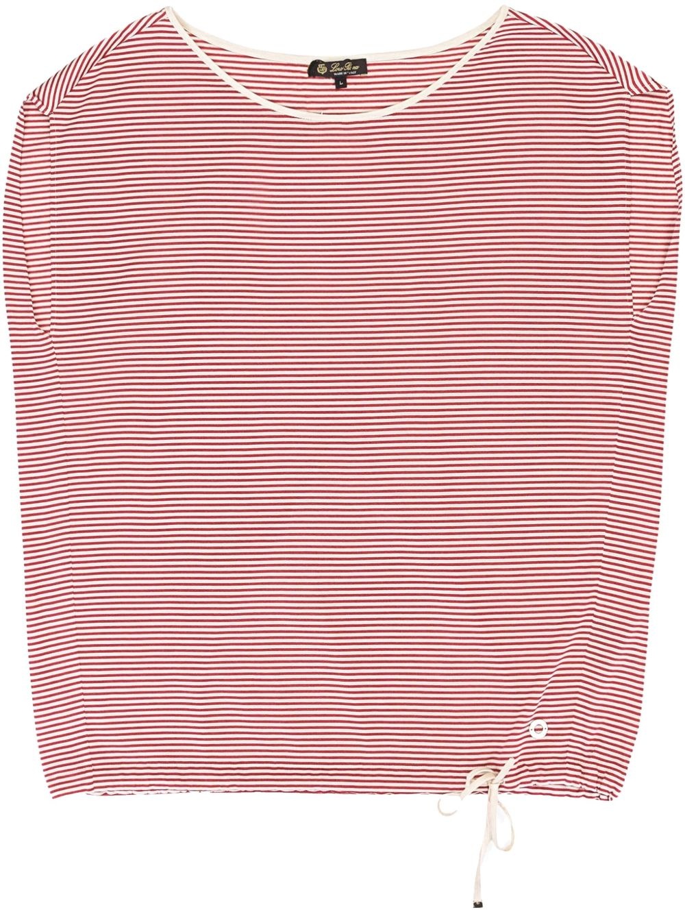 striped silk vest - 1