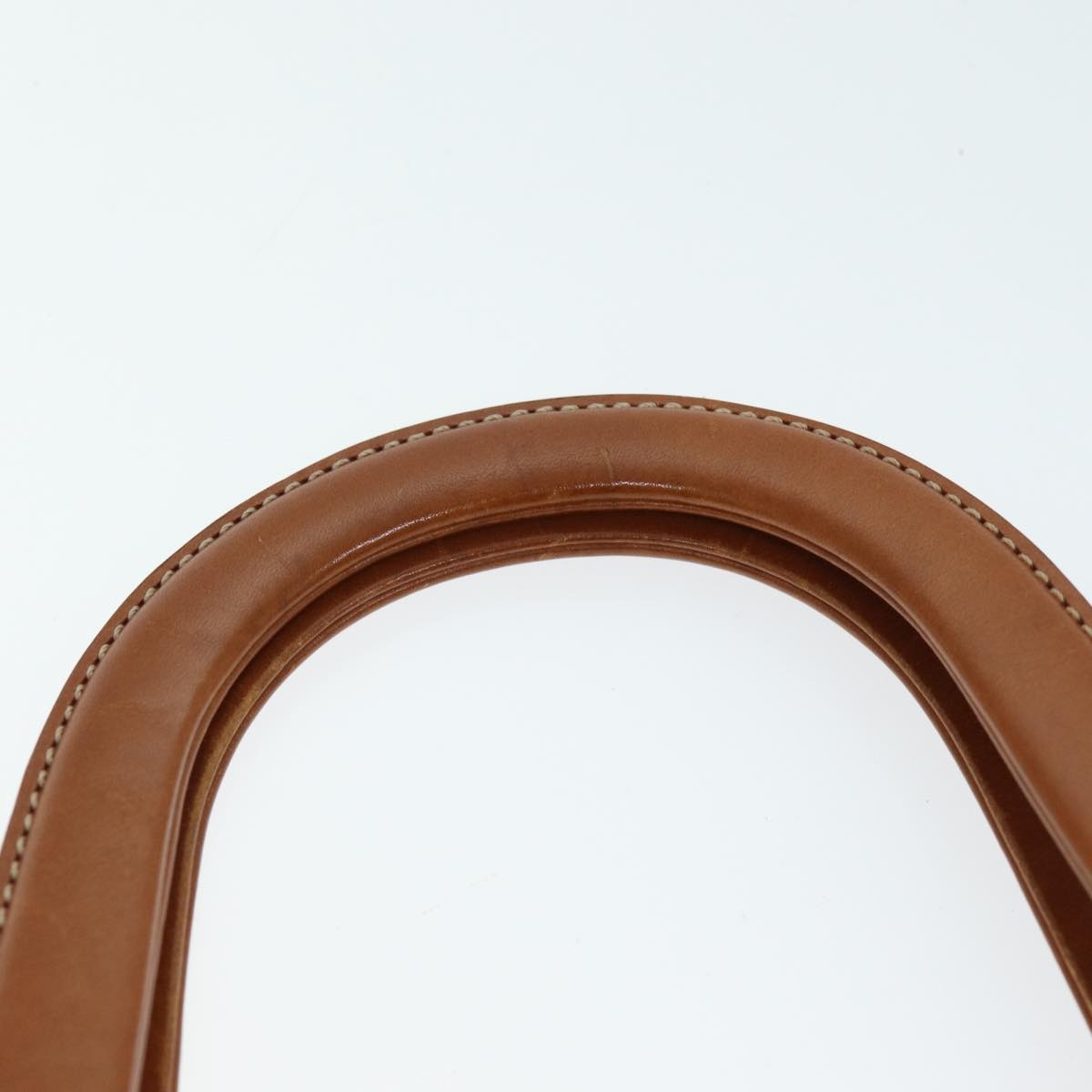 CELINE Macadam Canvas Hand Bag Pvc Brown - 8