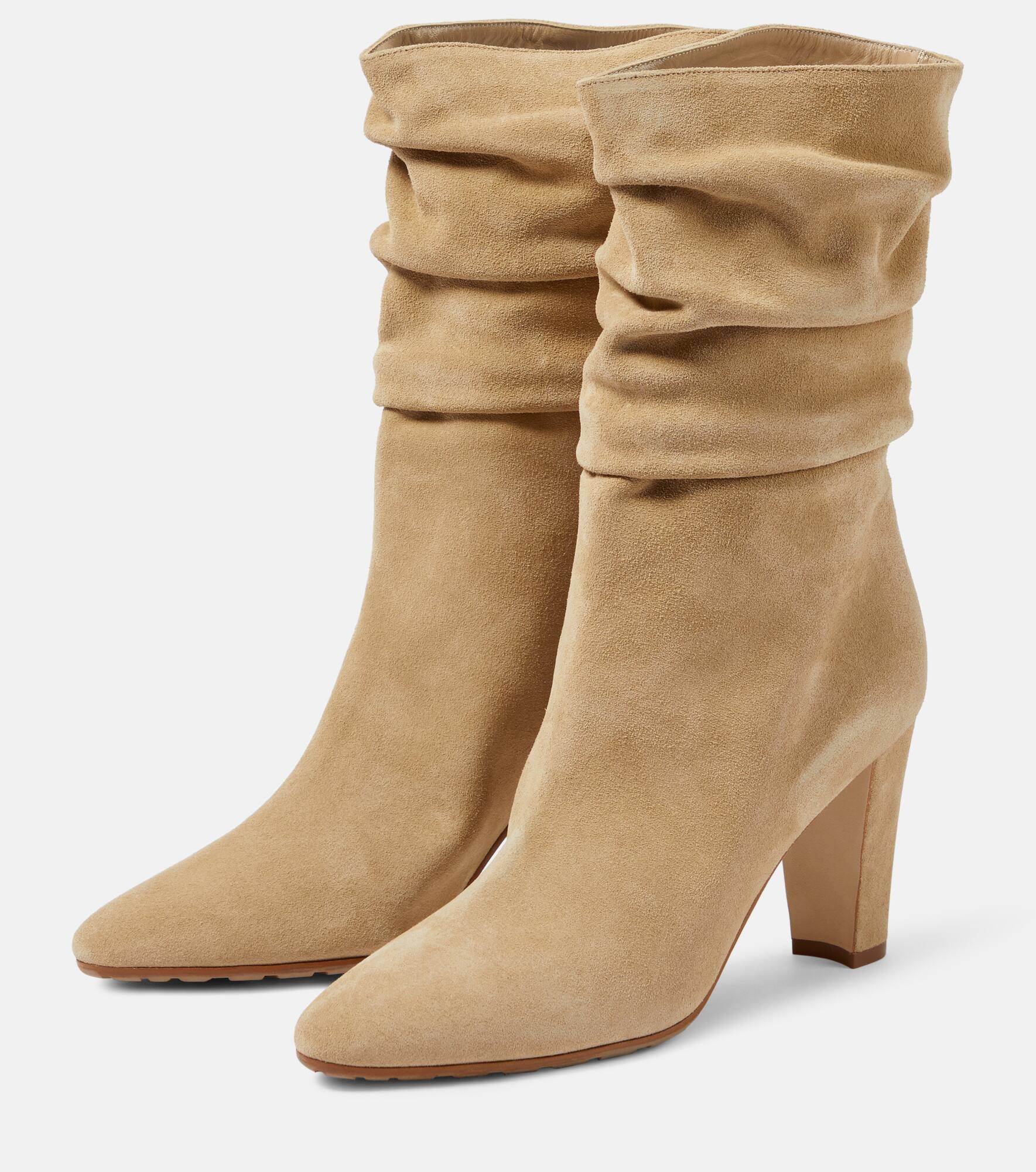 Calasso suede ankle boots - 5