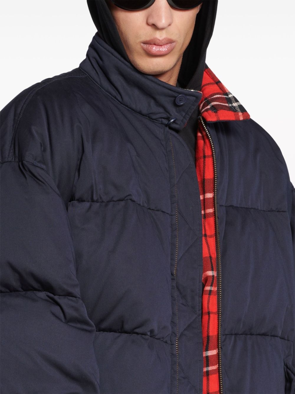 Harrington cotton puffer jacket - 5