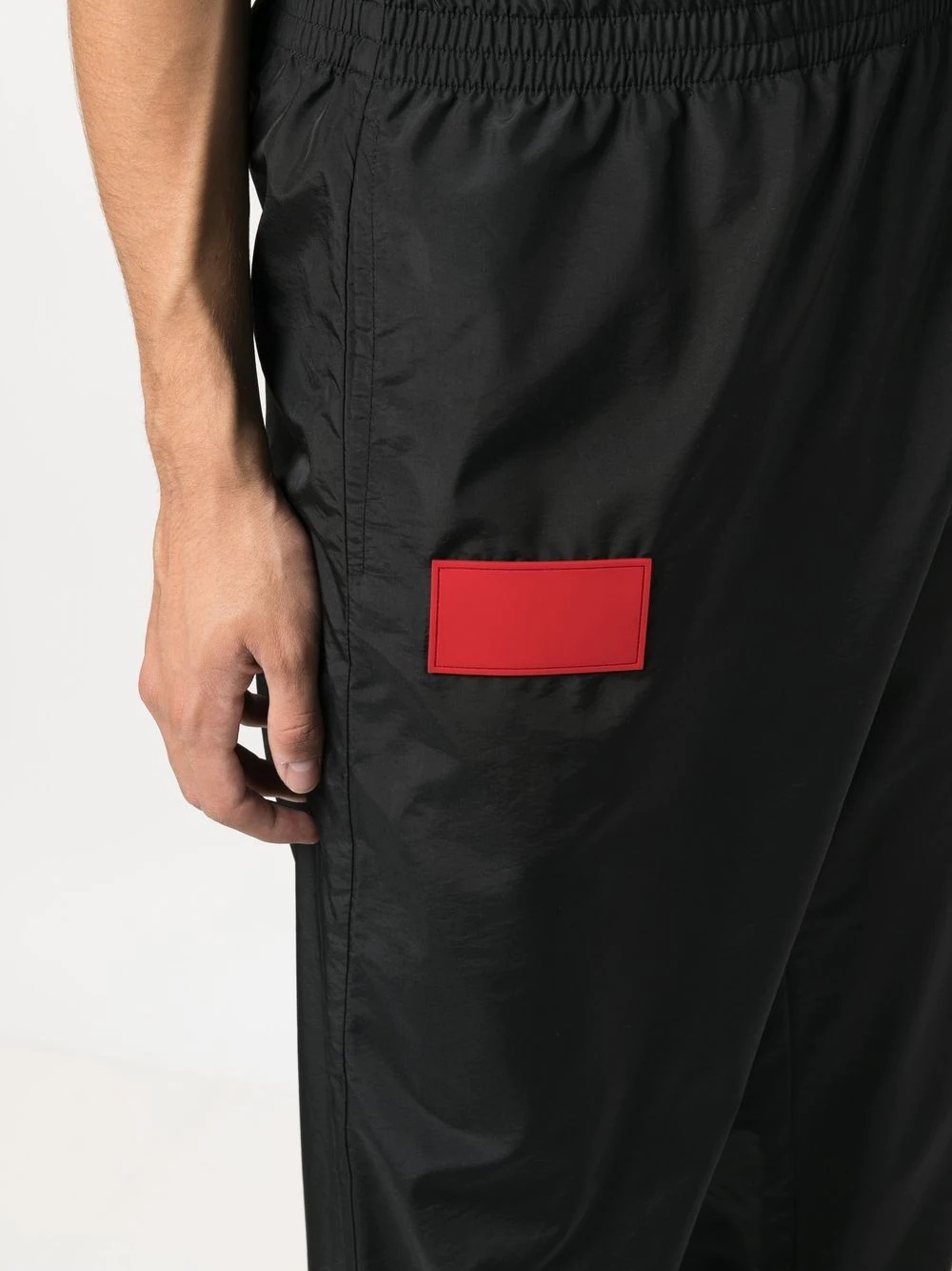 logo-patch lightweight track pants - 5