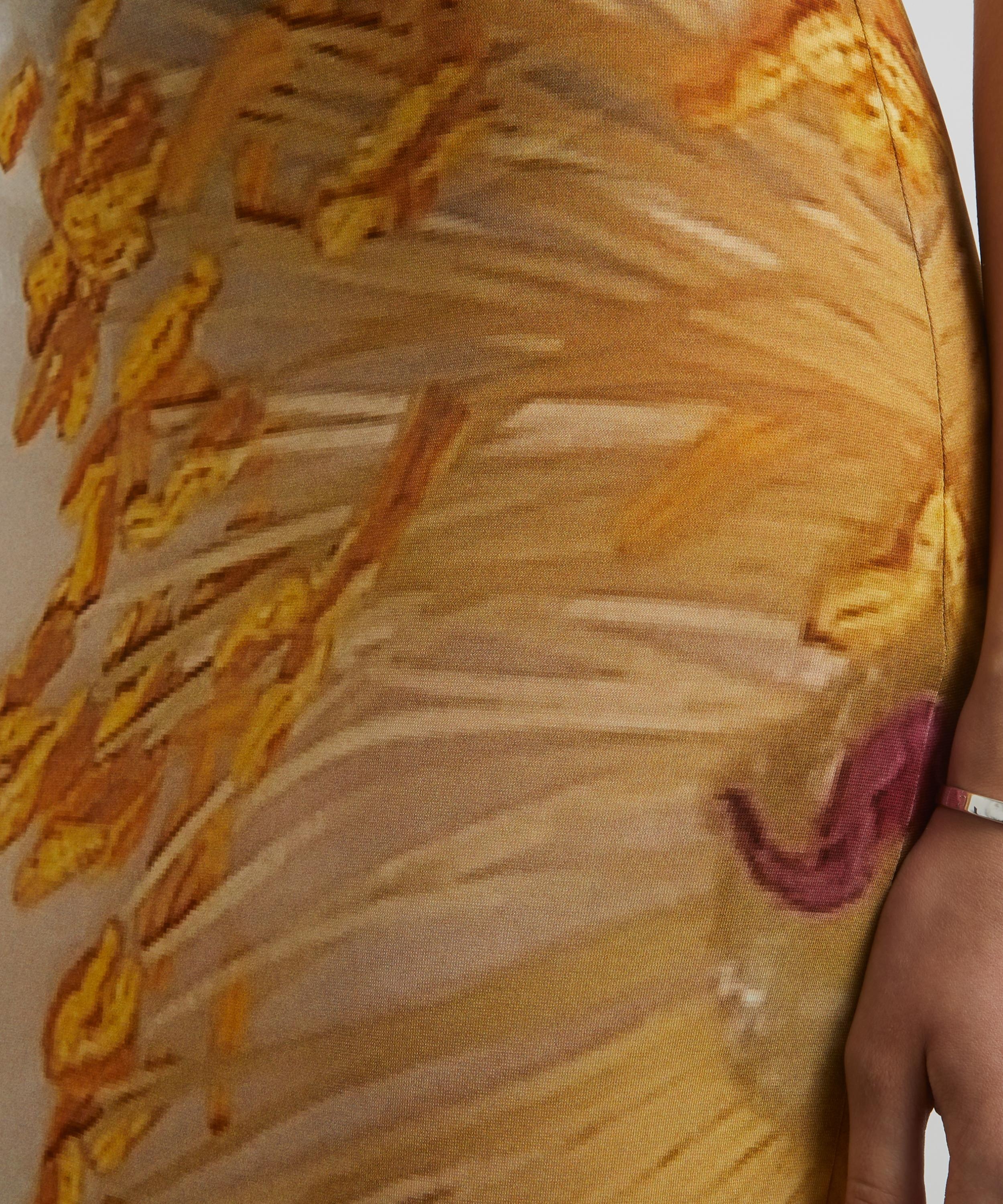 Fortunata Floral Mesh Maxi Dress - 5