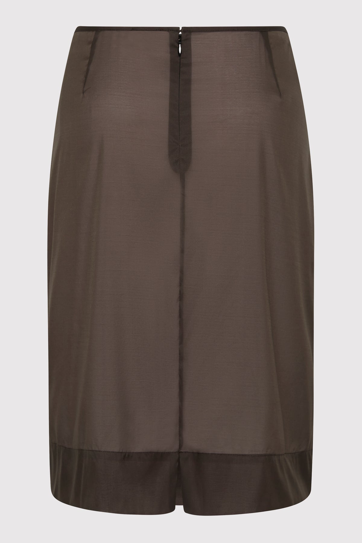 Transparent Skirt - Black Olive - 15