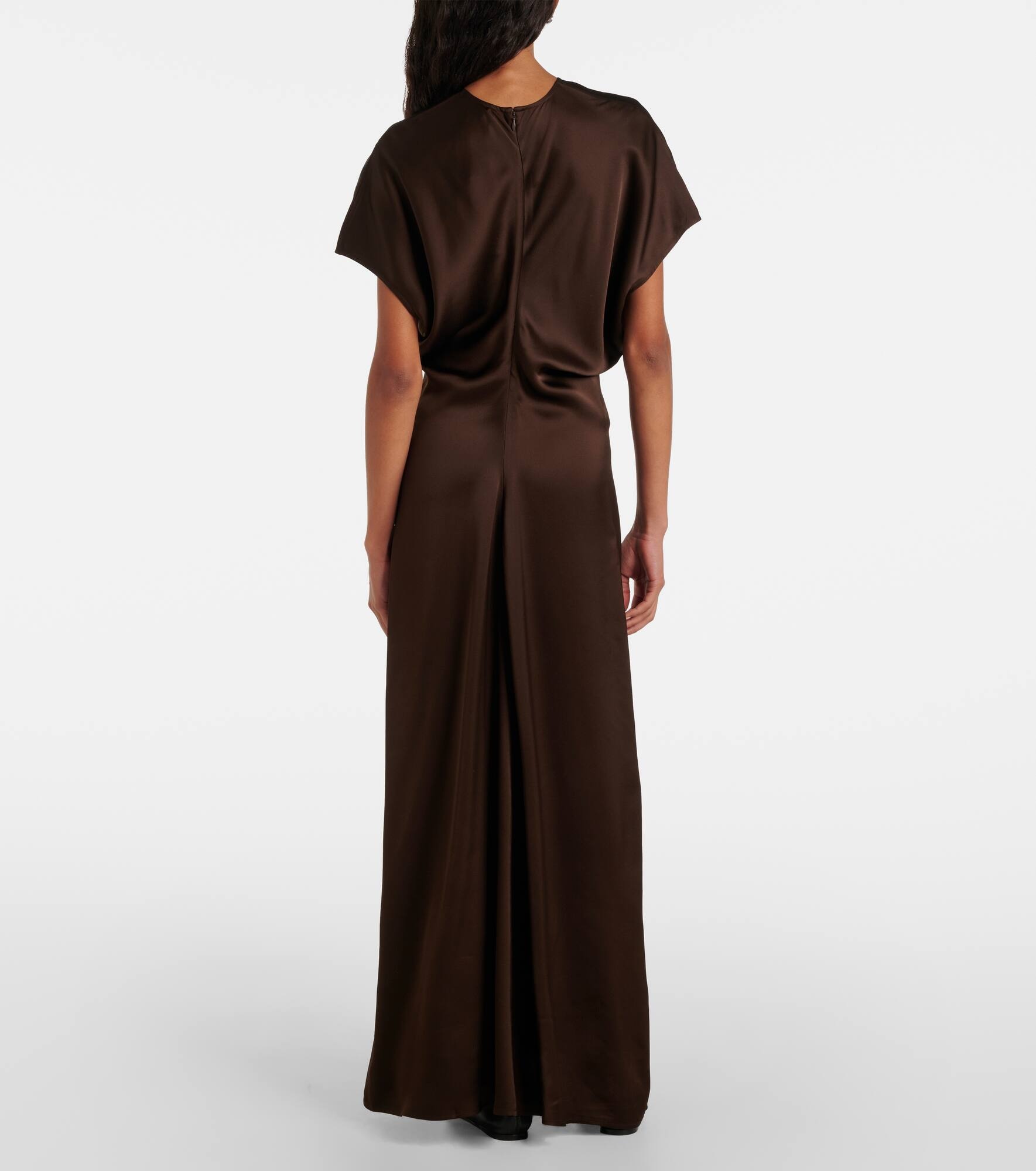 Slouch draped maxi dress - 3