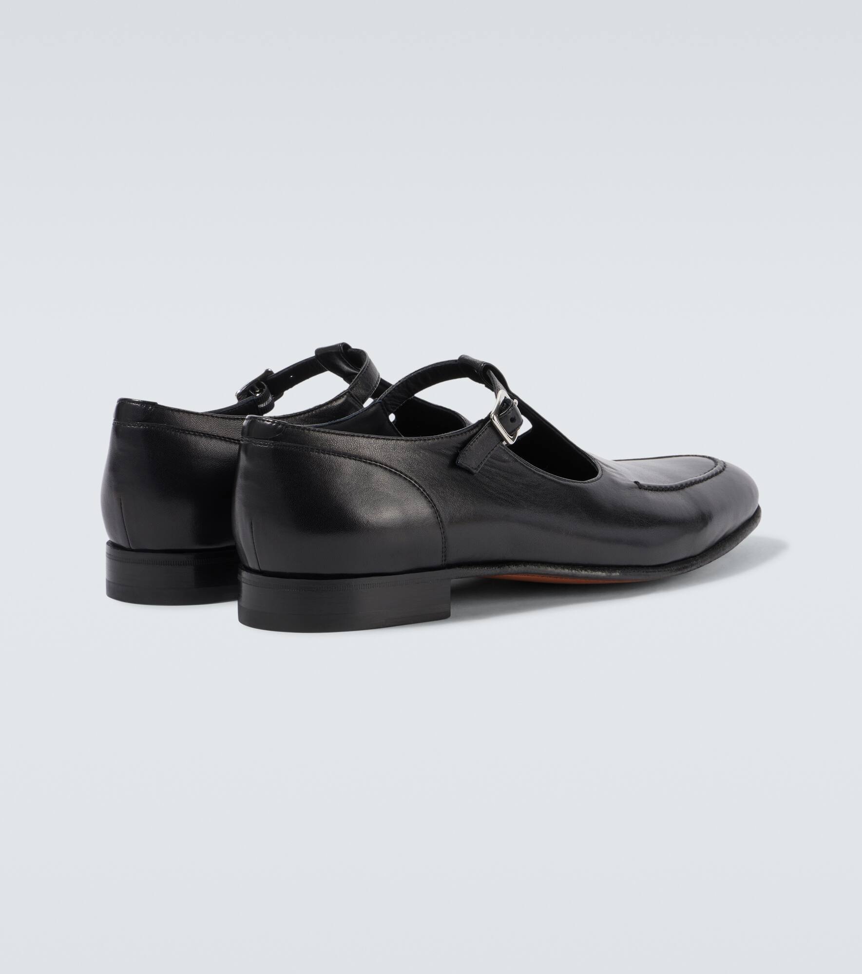 School leather loafers - 6