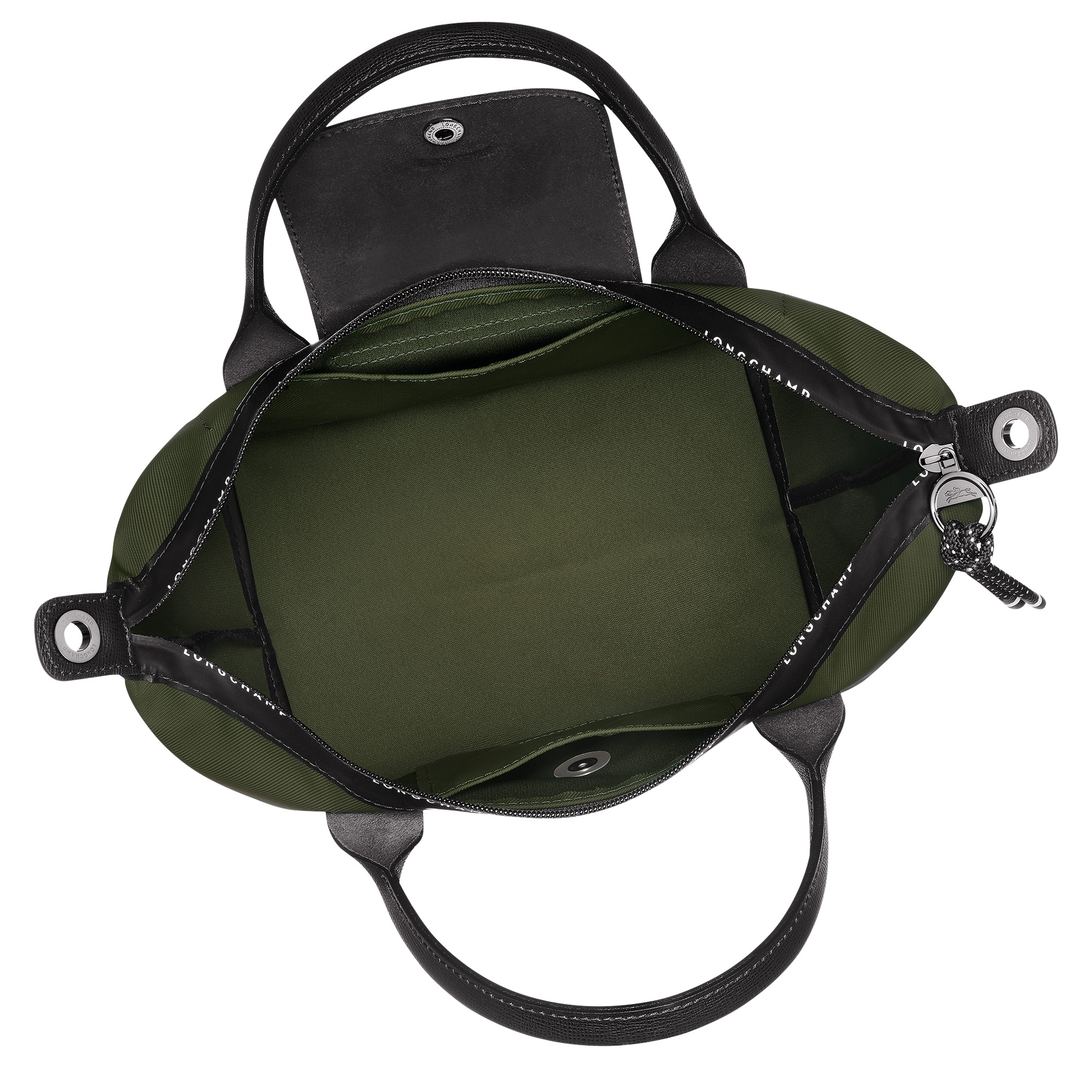 Le Pliage Energy S Handbag Khaki - Recycled canvas - 5