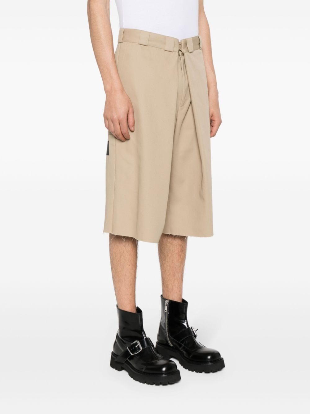 overlapping bermuda shorts - 3