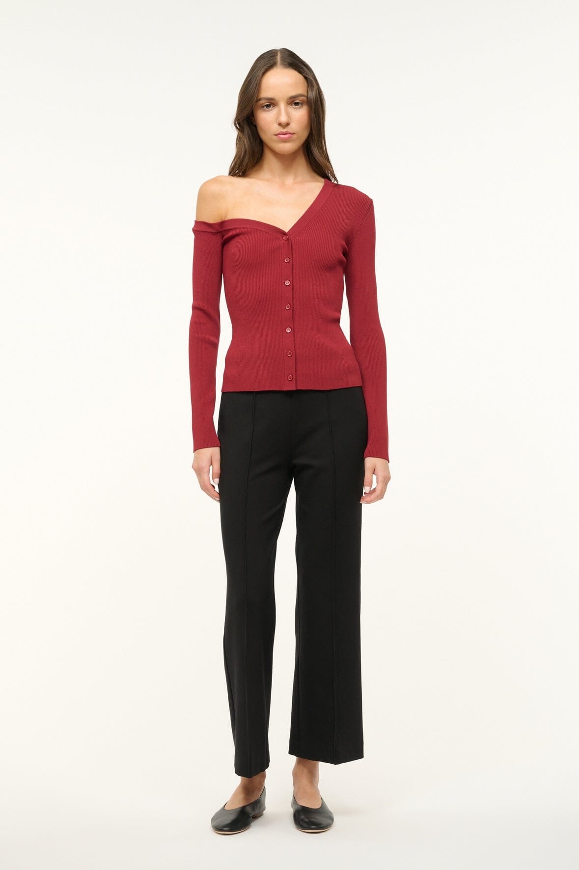 STAUD CRAFTSMAN SWEATER SYRAH - 3