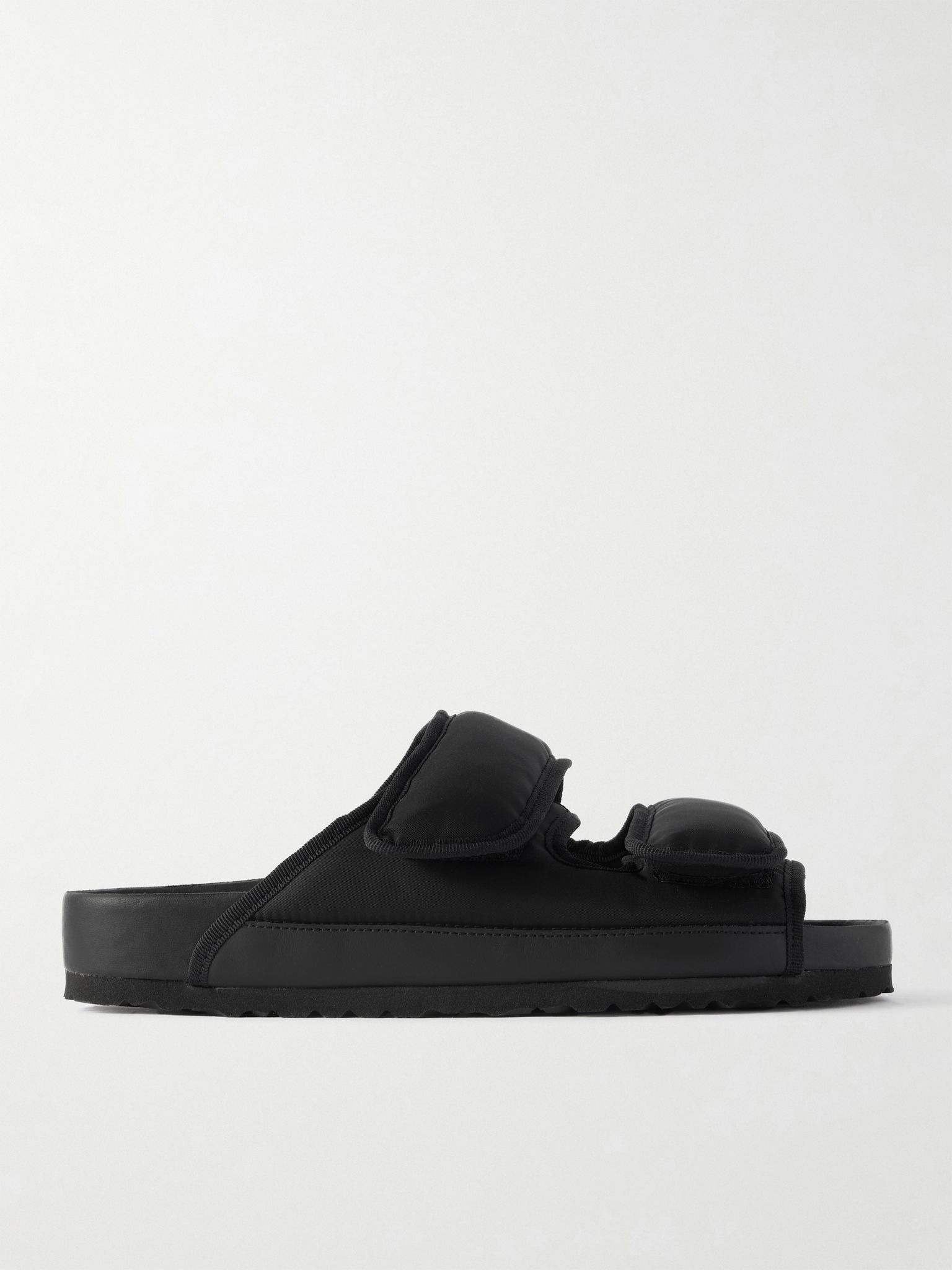 Arizona Cosy Padded Shell Sandals Black - 1