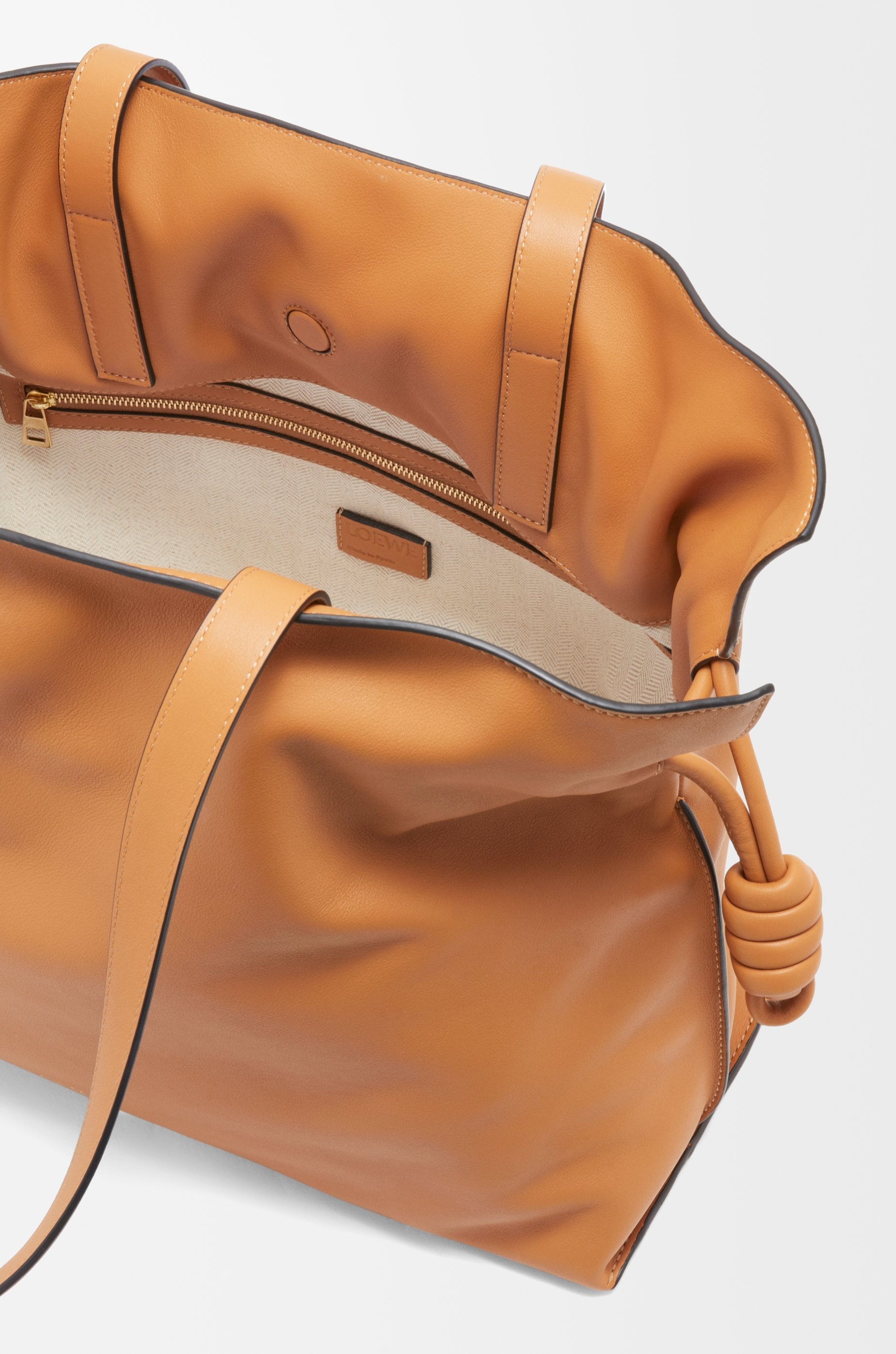 Large Flamenco clutch in nappa calfskin - 6