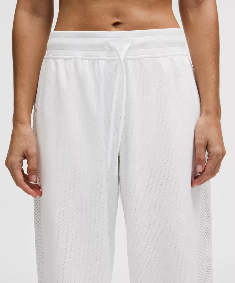 Engineered Knit Mesh Tennis Track Pant 4