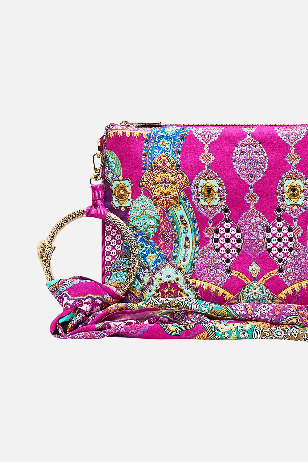 RING SCARF CLUTCH - 2