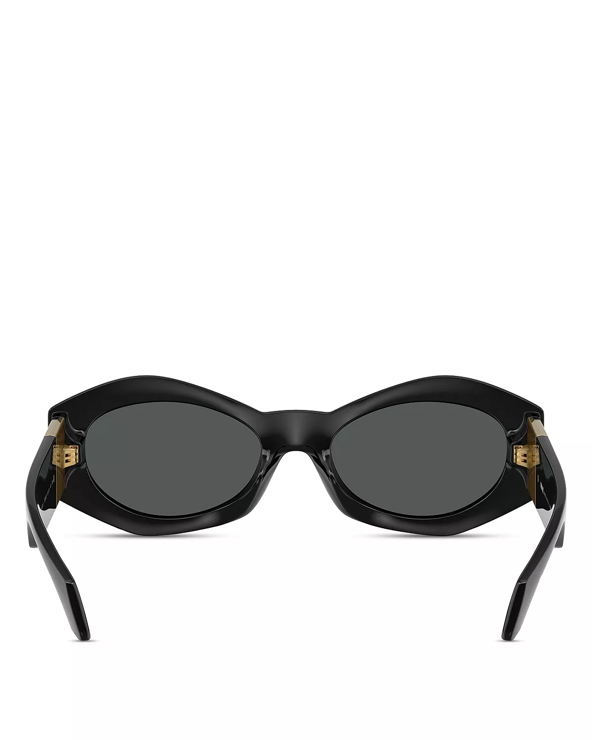 Medusa Plaque Oval Sunglasses, 54mm - 5
