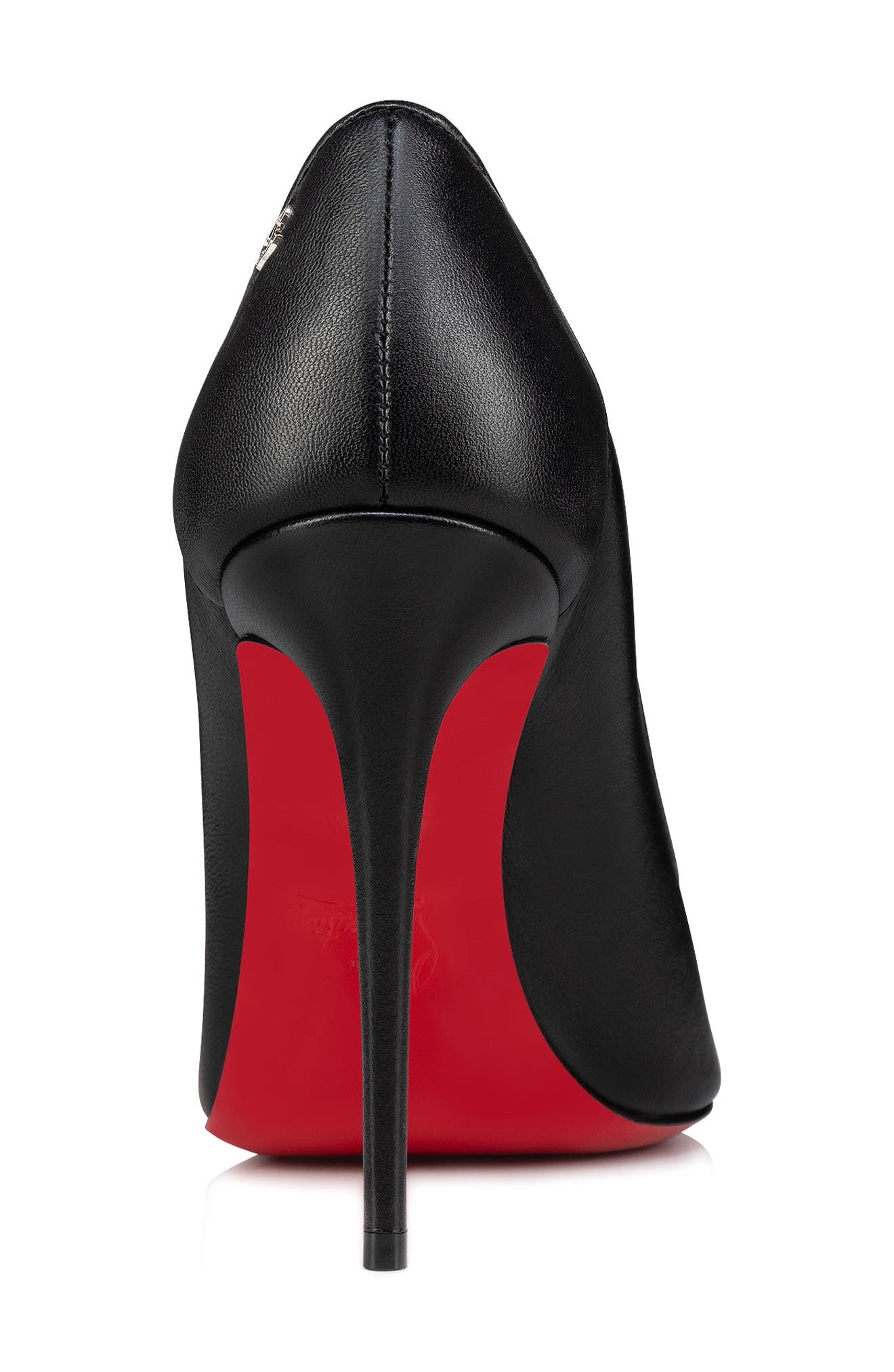 Christian Louboutin Sporty Kate Pump in B439 Black/lin Black at Nordstrom - 4