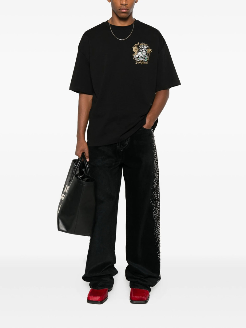 AMIRI Amiri Embroidered Short-sleeve T-shirt outlook