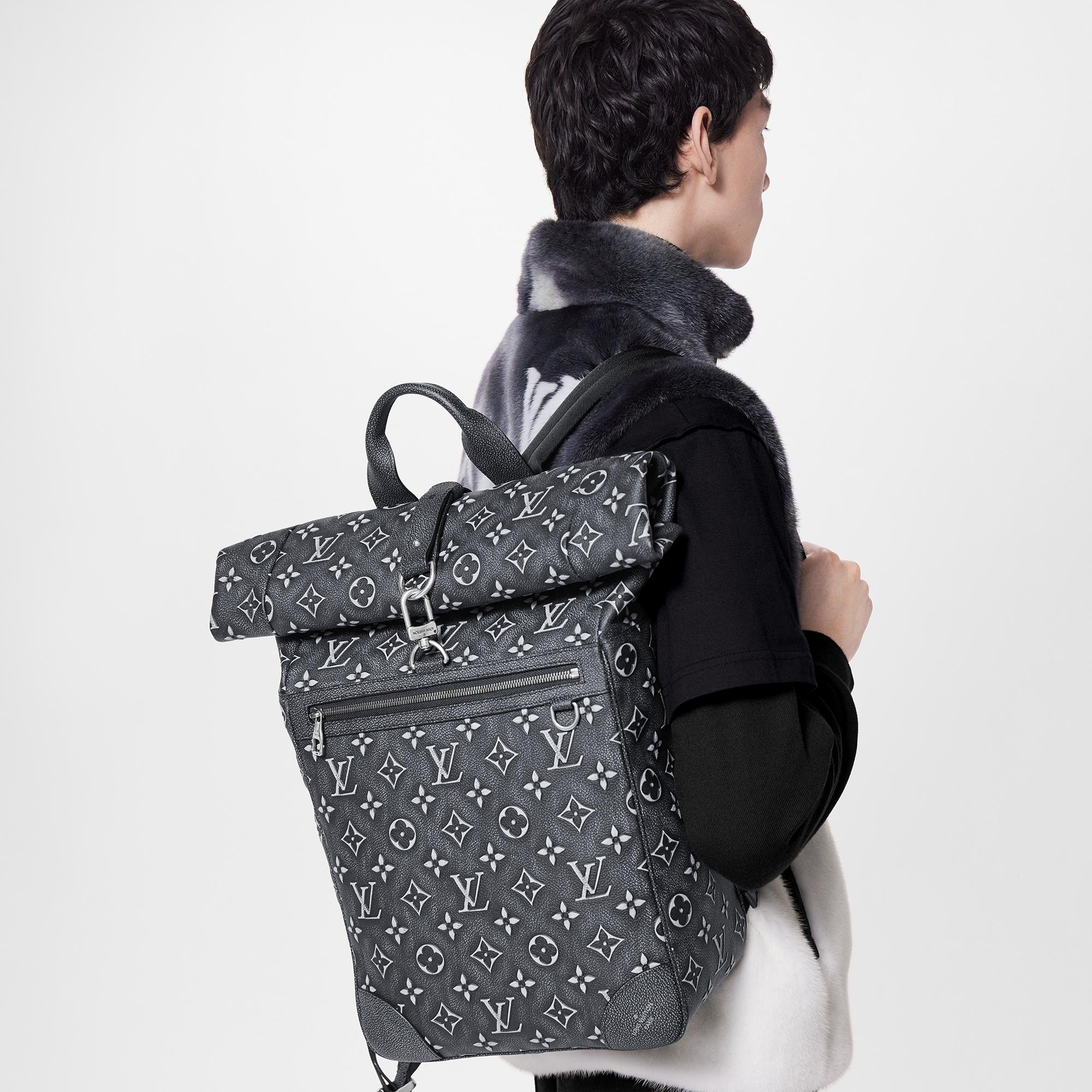 Louis Vuitton Roll Top Backpack REVERSIBLE