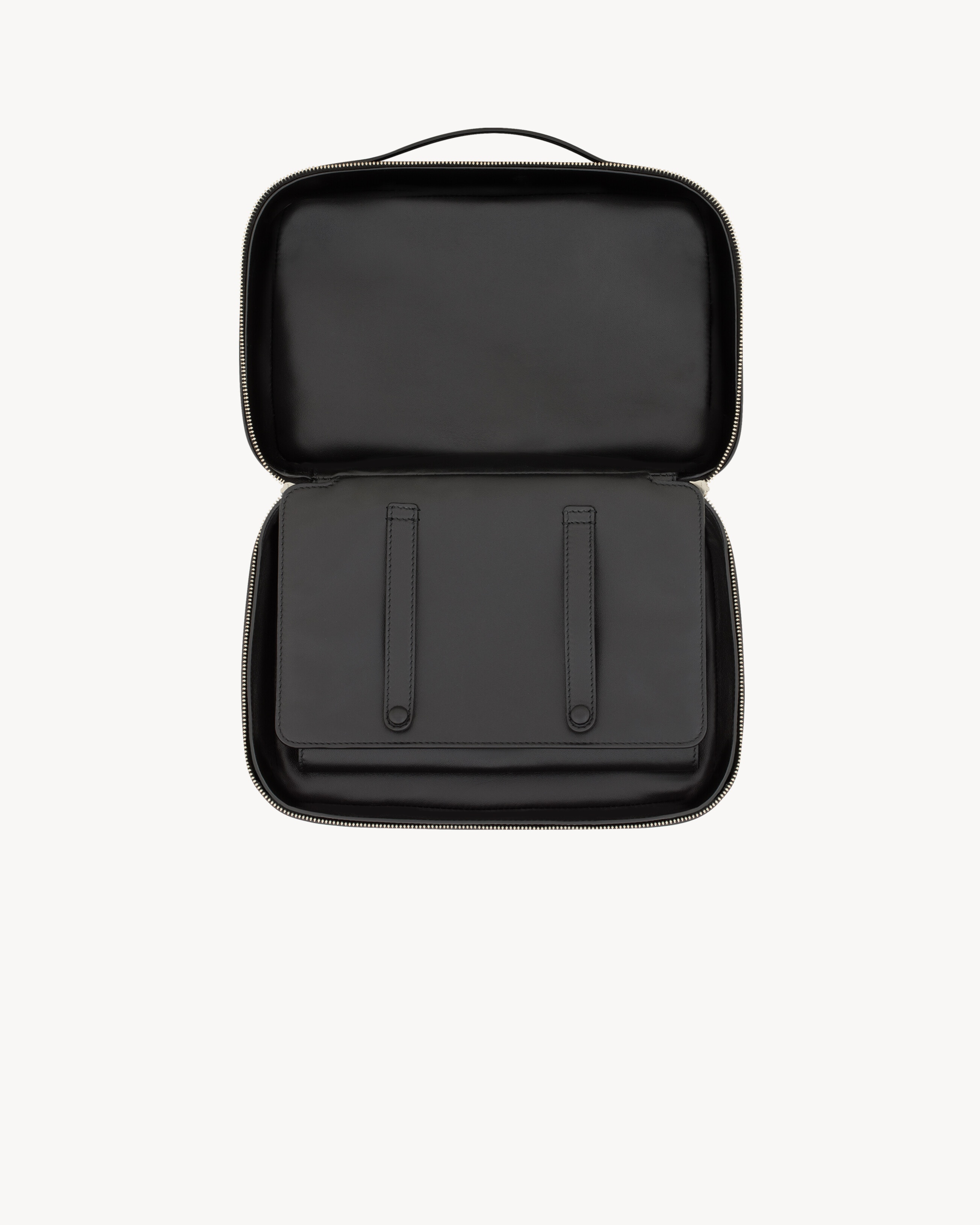 SAINT LAURENT PARIS VANITY CASE IN LEATHER - 5