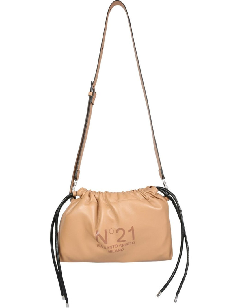 drawstring-top shoulder bag 1