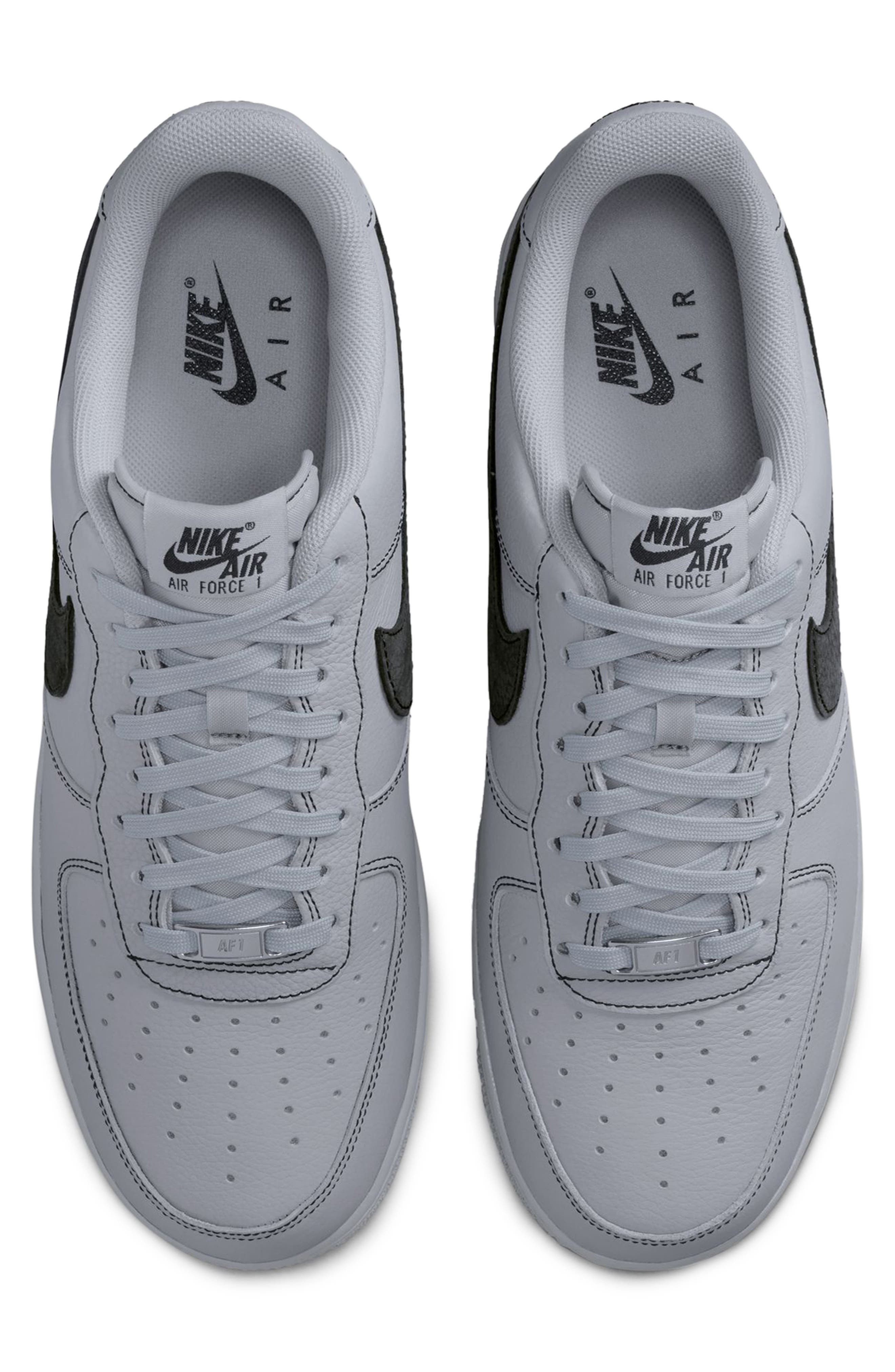 Nike Air Force 1 '07 LV8 Sneaker in Wolf Grey/Black at Nordstrom - 3