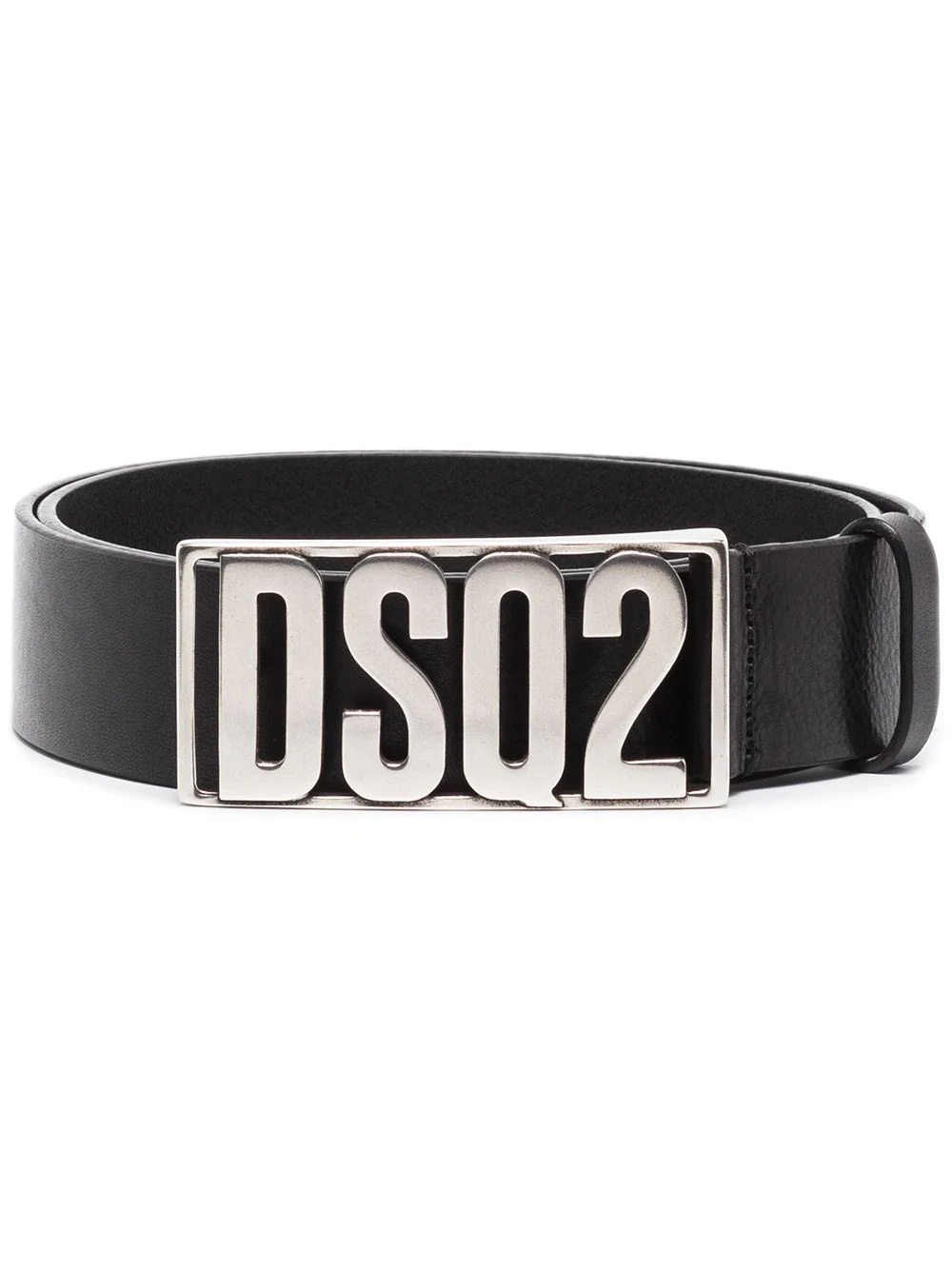 logo-embellished leather belt - 1