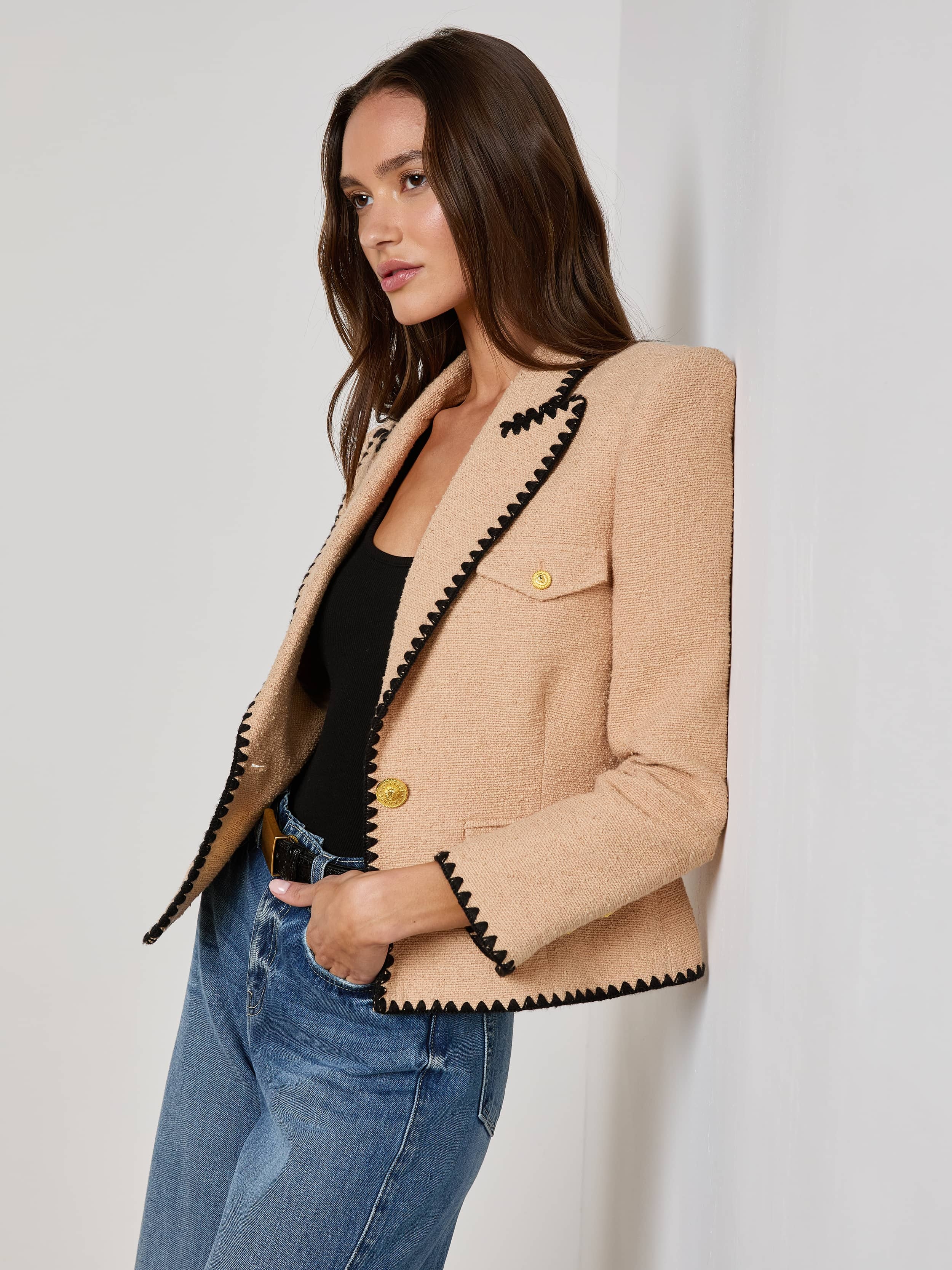 Wylla Tweed Blazer - 7