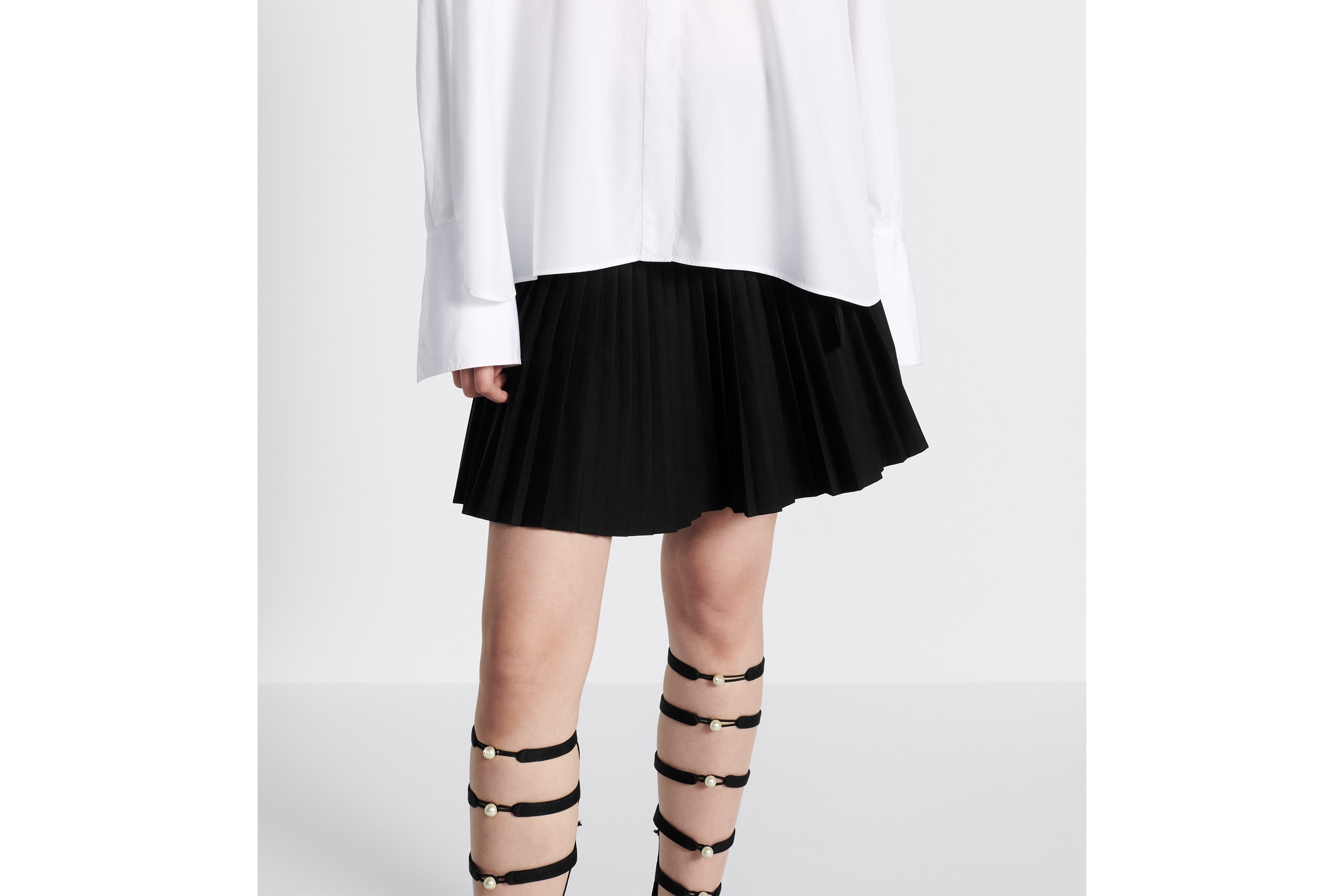 Pleated Miniskirt - 5