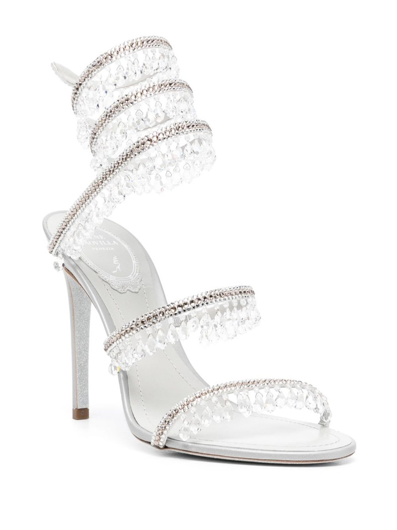 RENE CAOVILLA 105mm Chandelier sandals outlook