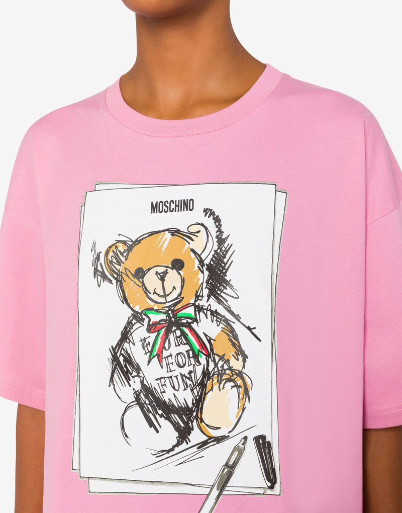 MOSCHINO TEDDY BEAR OVERSIZED T-SHIRT 4