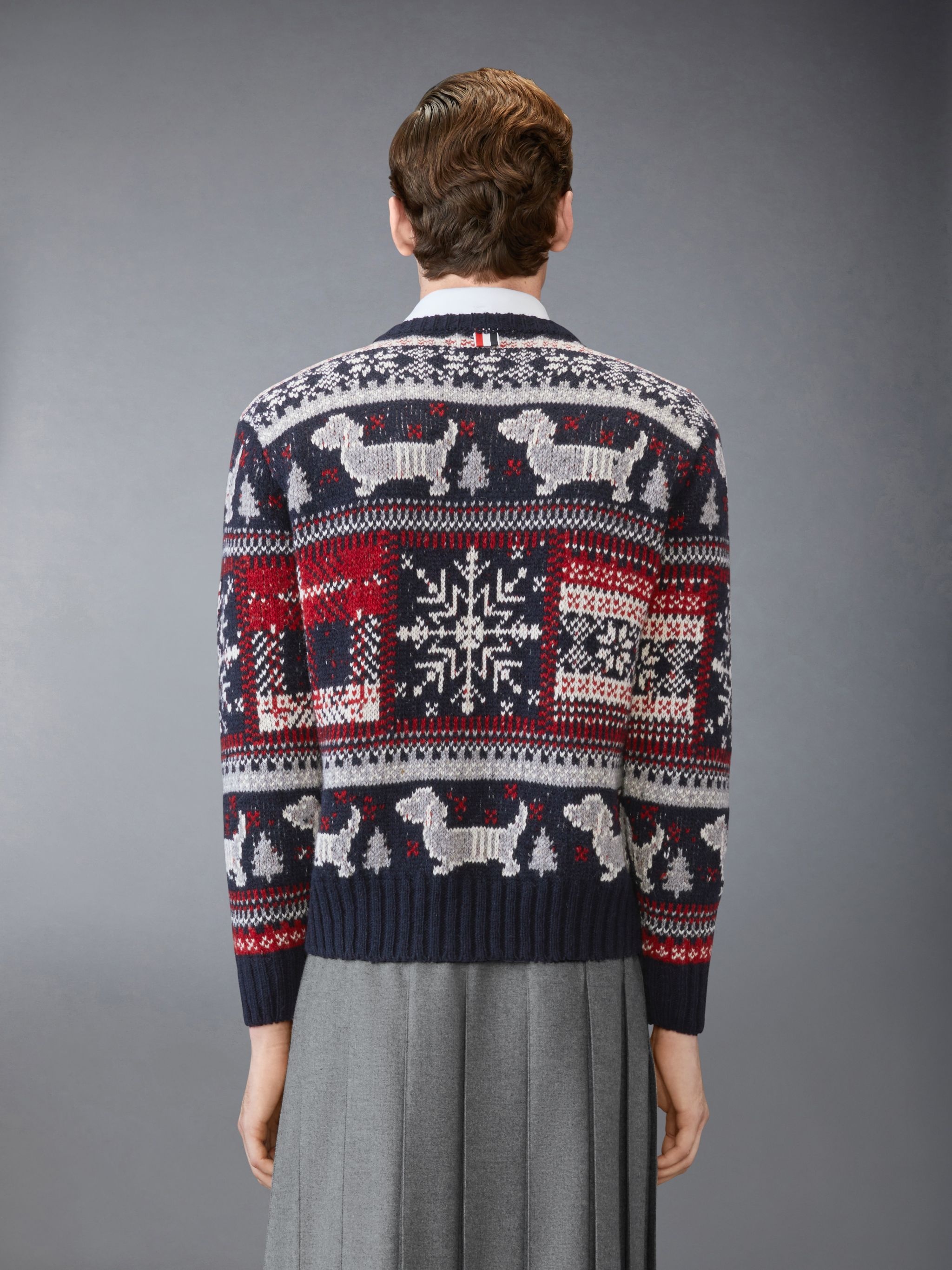 Holiday Hector Mohair Tweed Crew Neck Pullover - 4