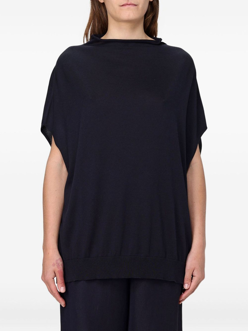 roll-neck knitted top 1