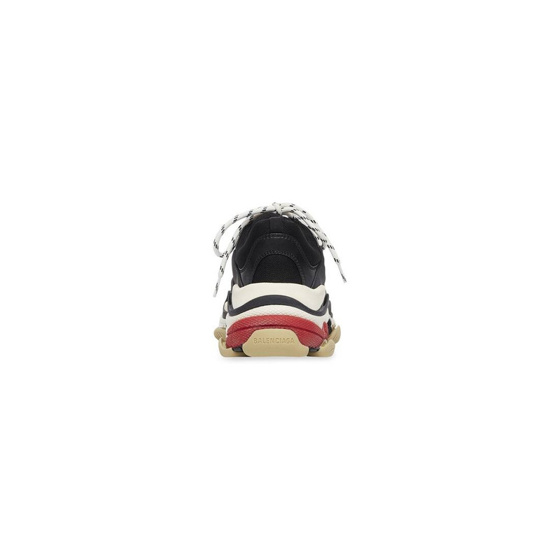 BALENCIAGA Men's Triple S Sneaker in Black outlook