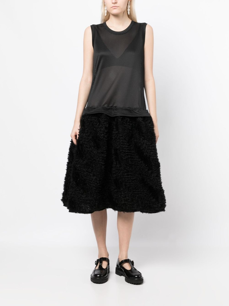 Comme des Garçons GIRL full-skirt sleeveless dress outlook