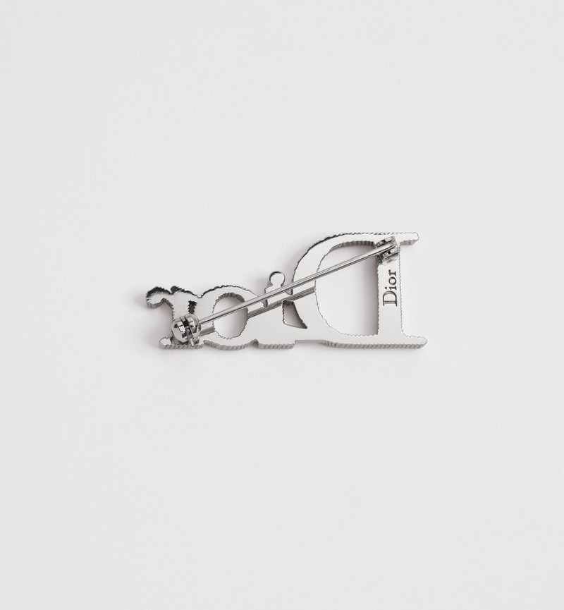 Dior Guilloché Brooch 4