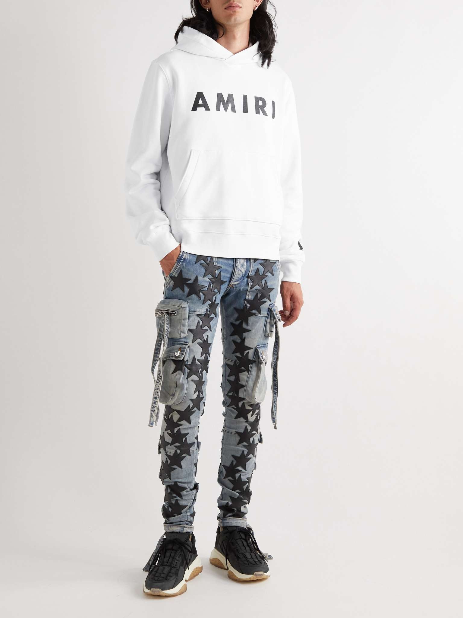 Logo-Detailed Cotton-Jersey Hoodie - 2