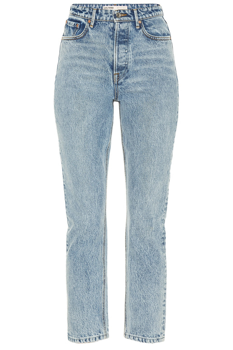 GRLFRND Karolina High Rise Straight Crop outlook