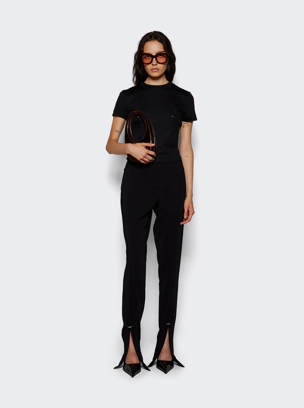 Pierced Pants Black - 2