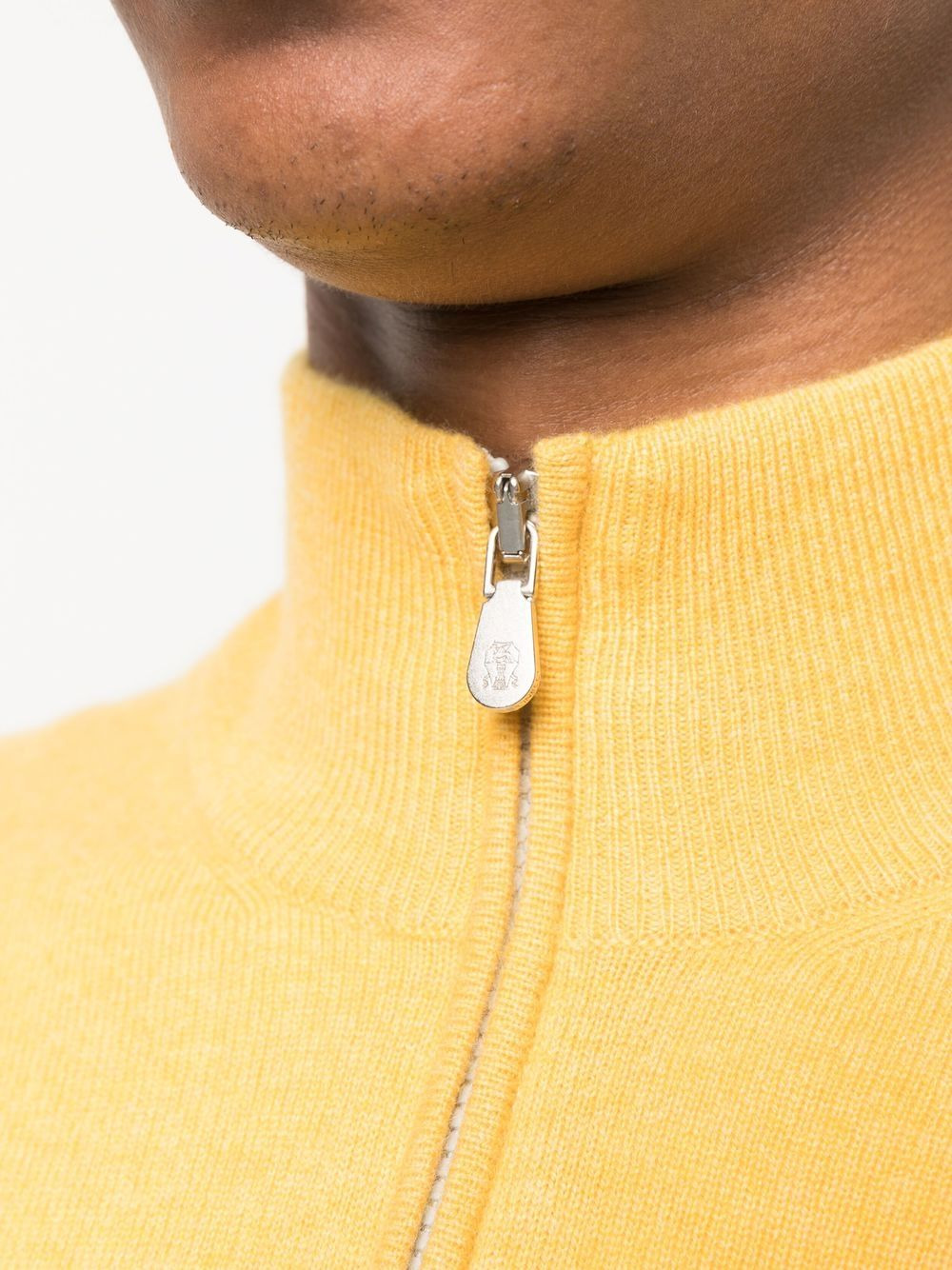 high-neck cashmere jumper - 5