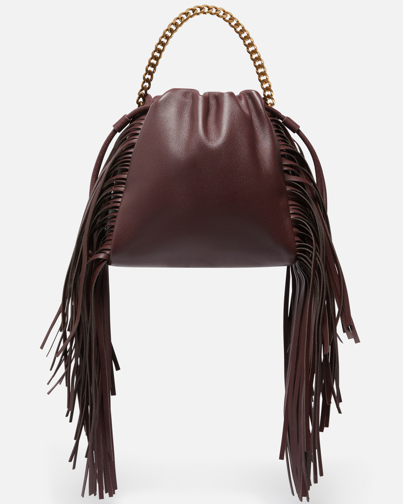 SOFT LEATHER BAG WITH FRINGES 1