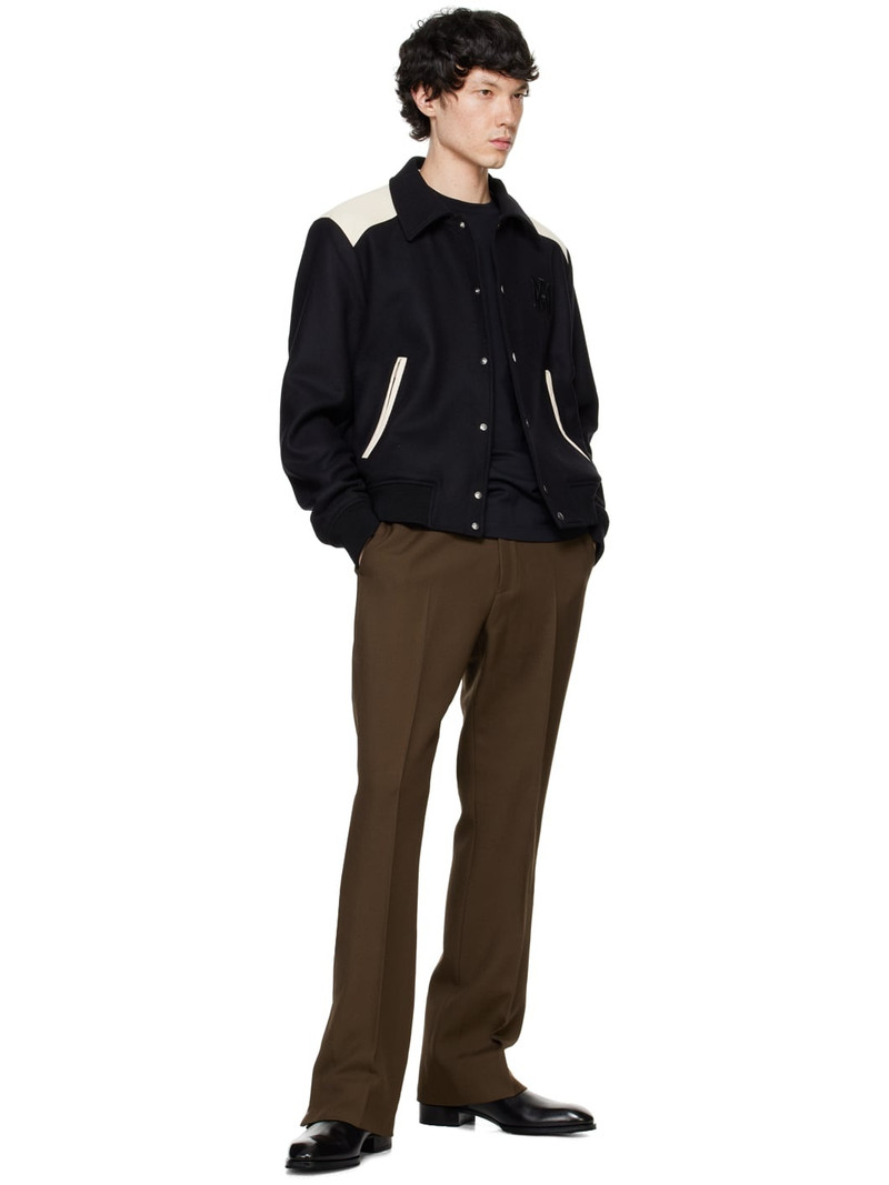 AMIRI Brown Tailored Flare Trousers outlook
