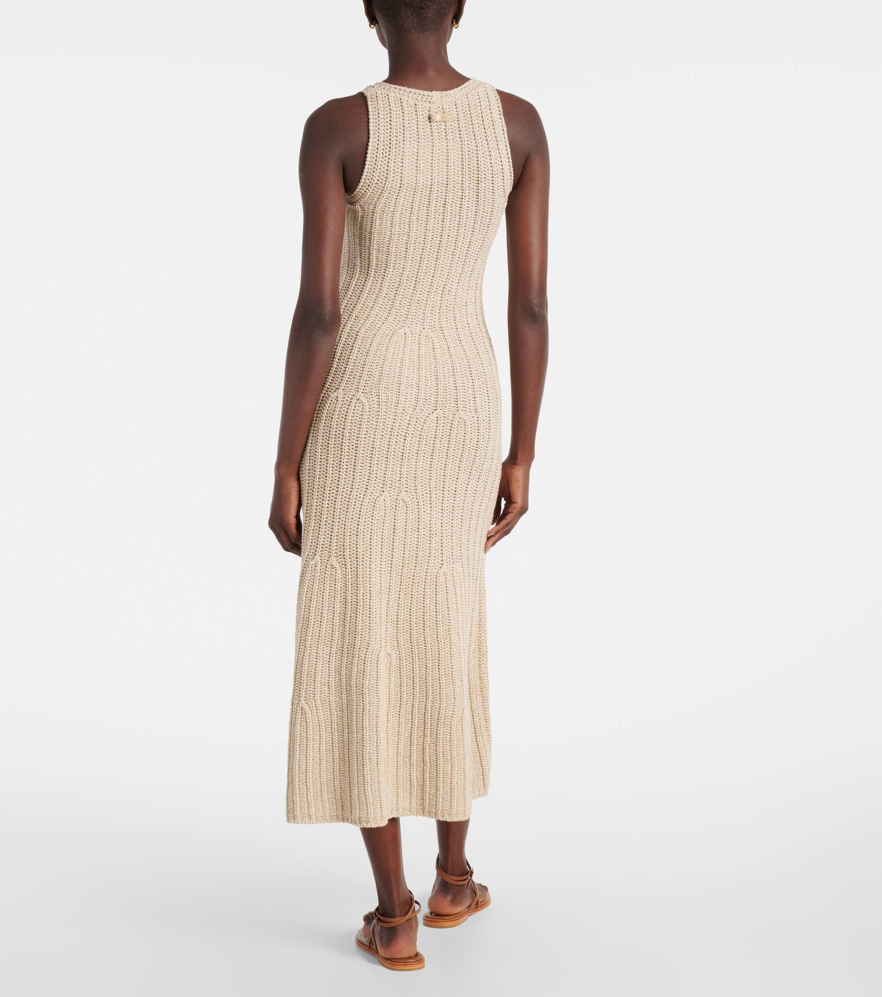 Uccio linen and cotton maxi dress - 3